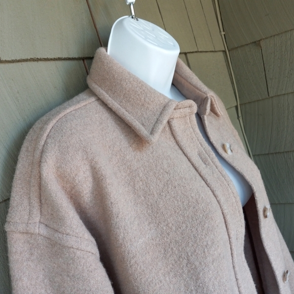 ARITZIA BABATON MERINO WOOL SHIRT JACKET - Picture 7 of 10